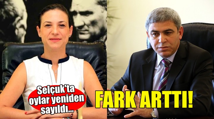 Selçuk'ta oylar yeniden sayıldı... Fark arttı!