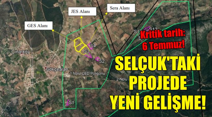 Selçuk'taki JES ve GES projesinde yeni gelişme!