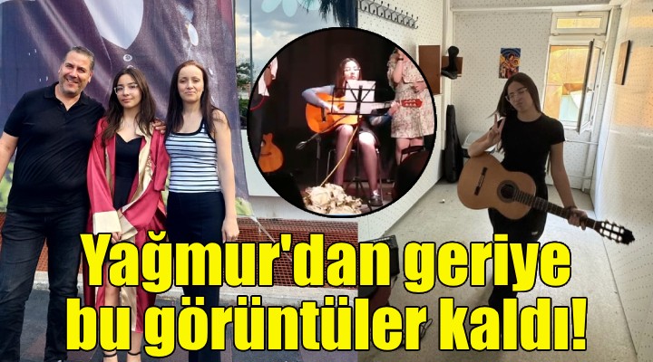 Servis kazasında can verdi... Yağmur'dan geriye bu görüntüler kaldı!