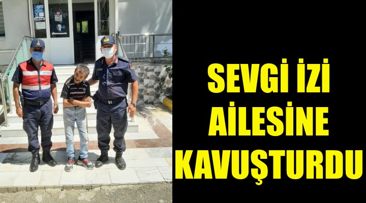 Sevgi izi sayesinde ailesine kavuştu!