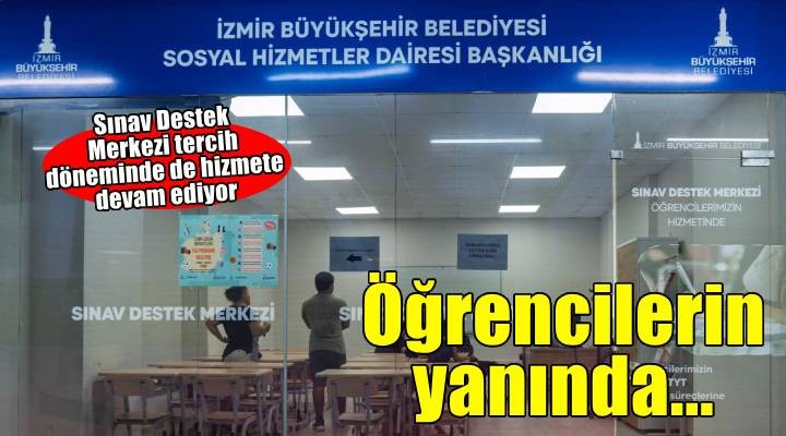 Sınav Destek Merkezi tercih döneminde de öğrencilerin yanında