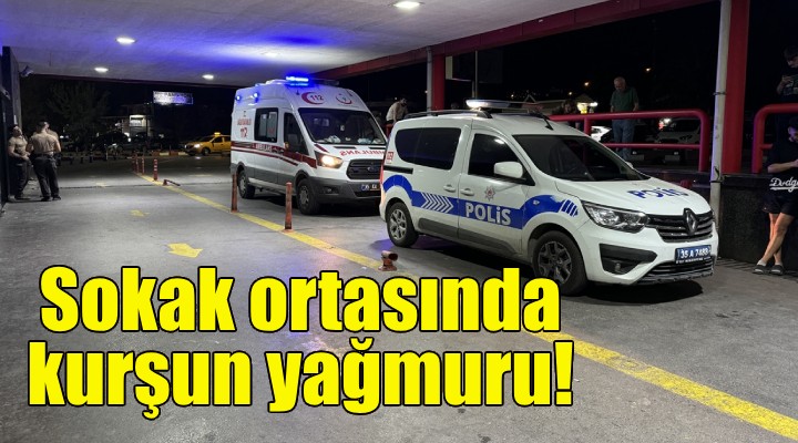 Sokak ortasında kurşun yağmuru!