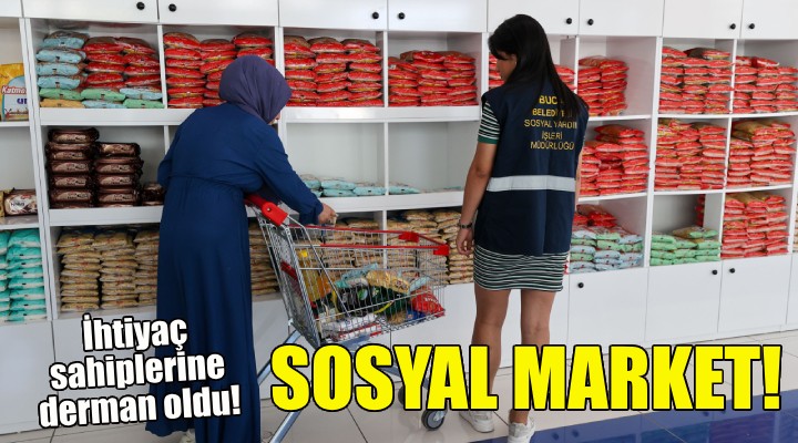 Sosyal Market ihtiyaç sahiplerine derman oldu!