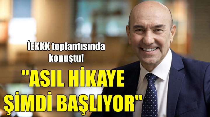 Soyer: Asıl hikaye şimdi başlıyor!