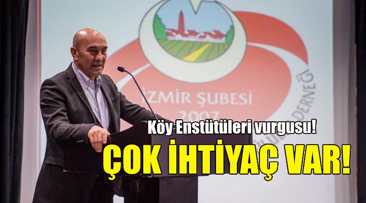 Soyer: Yeni Türkiye'yi şekillendirirken köy enstitülerine çok ihtiyaç var!