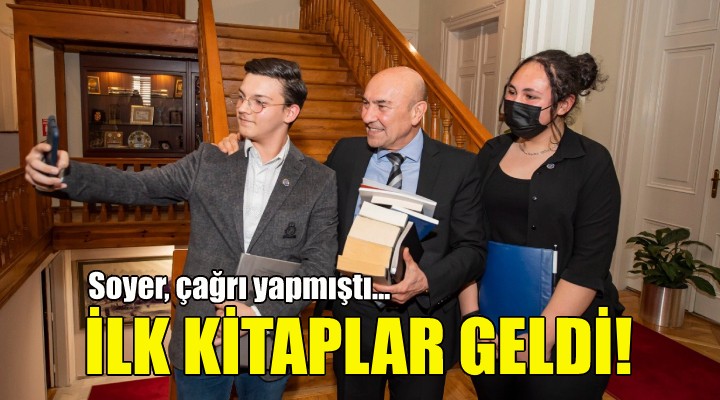 Soyer çağrı yapmıştı... İlk kitaplar geldi!