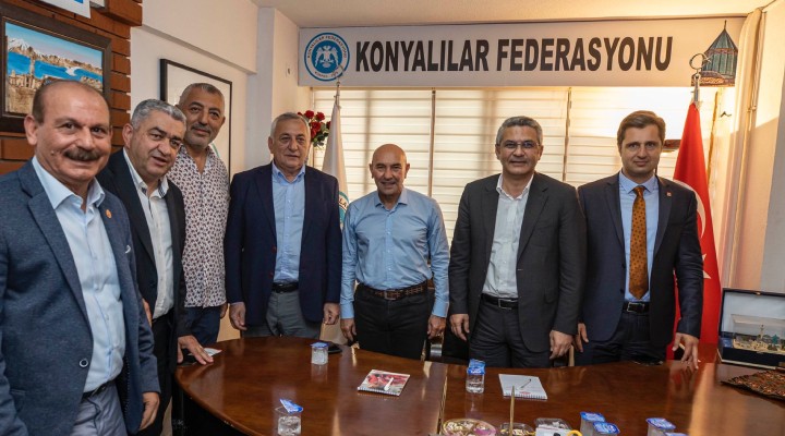 Soyer ve Salıcı'dan Konyalılar Federasyonu'na ziyaret
