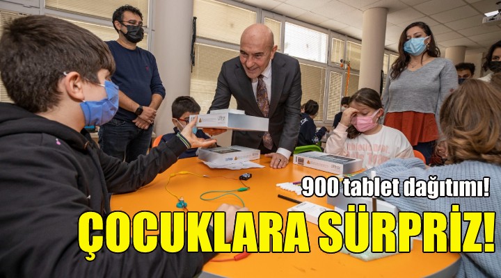 Soyer'den çocuklara yeni yıl sürprizi