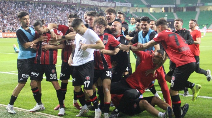 Süper Lig'e yükselen son takım Fatih Karagümrük