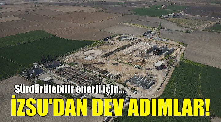 Sürdürülebilir enerji için İZSU'dan dev adımlar!