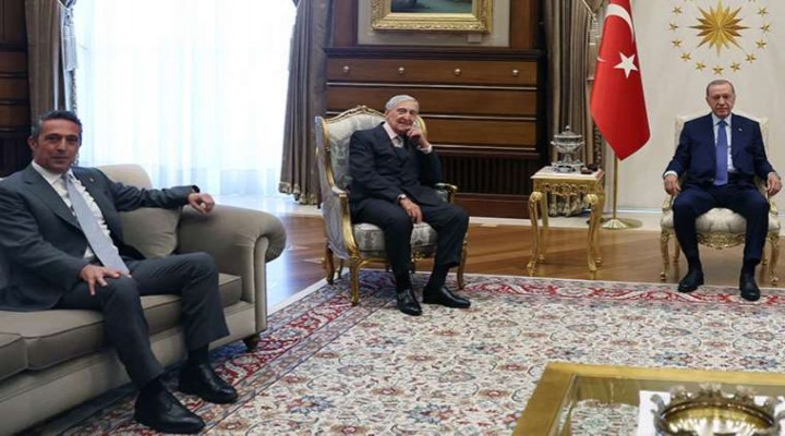 Sürpriz görüşme! Cumhurbaşkanı Erdoğan, Rahmi Koç ve Ali Koç'u ağırladı...