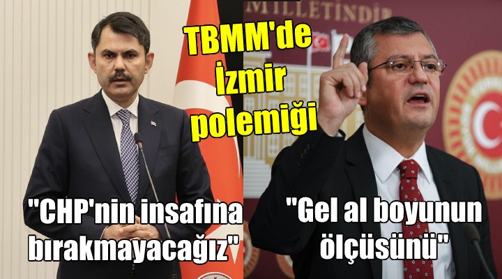 TBMM'de İzmir polemiği...