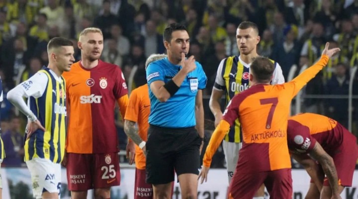 TFF'den derbi hakemi ile ilgili net açıklama