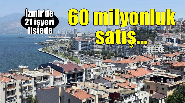 TOKİ'den İzmir'de 60 milyonluk satış