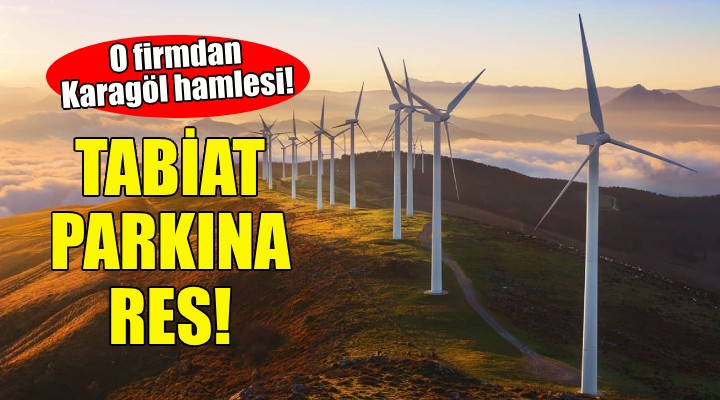 Tabiat parkına RES girişimi!