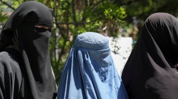 Taliban, kadınların evden çıkmamasını istedi