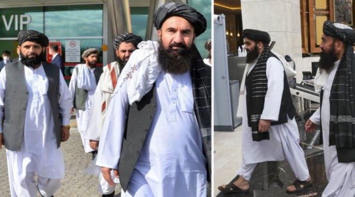 Taliban heyetindeki 31 kişiden 18'i BM'nin terör listesinde