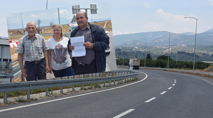 Tarlayken aldılar, yol olarak geri verdiler