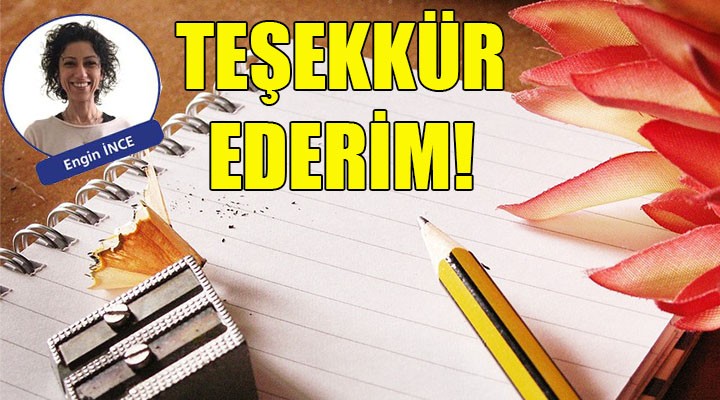 Teşekkür ederim!