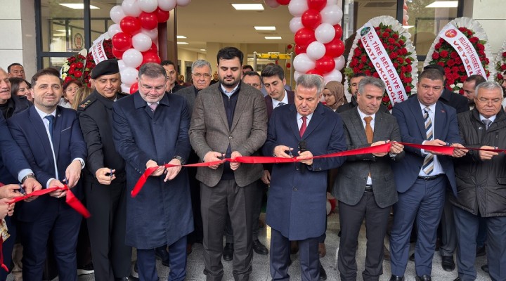 Tire Hükümet Konağı hizmet binası açıldı...