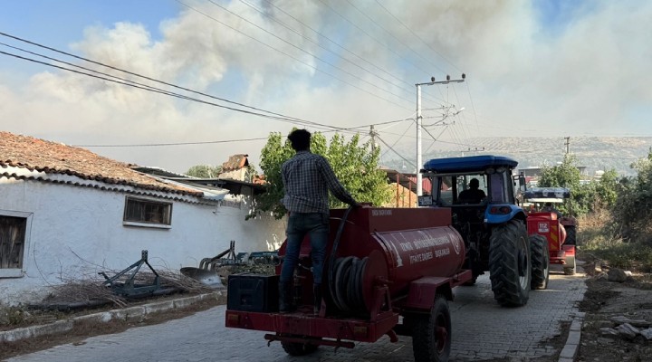 Tire'deki yangın kontrol altına alındı