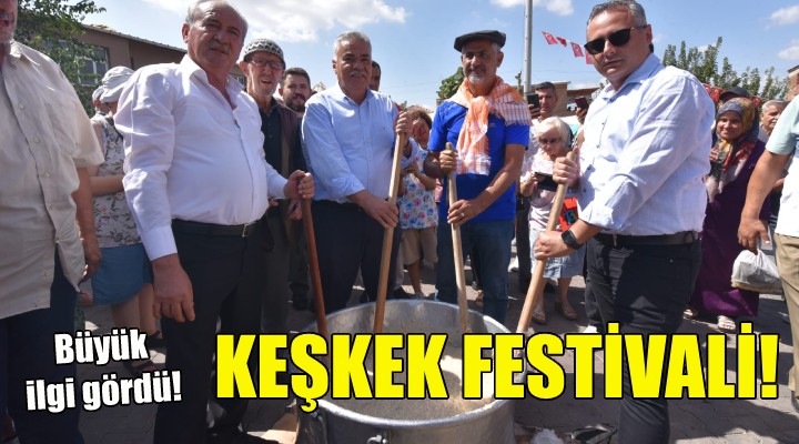 Torbalı'da Keşkek Festivali coşkusu!
