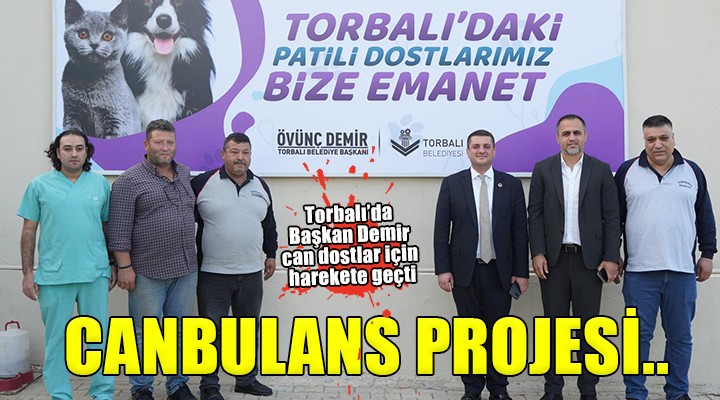 Torbalı'da sokak hayvanları için canbulans projesi...