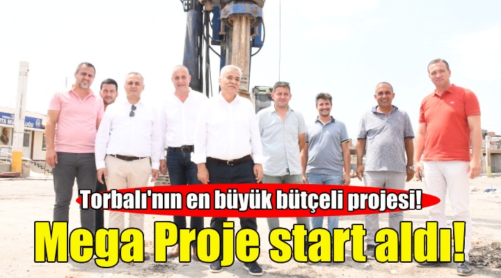 Torbalı'daki Kent Meydanı Projesi start aldı!