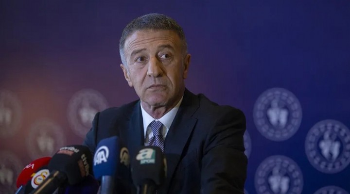 Trabzonspor'da deprem... Ahmet Ağaoğlu istifa etti!