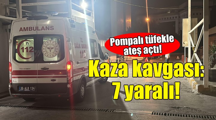 Trafik kazası kavgası: 7 yaralı!