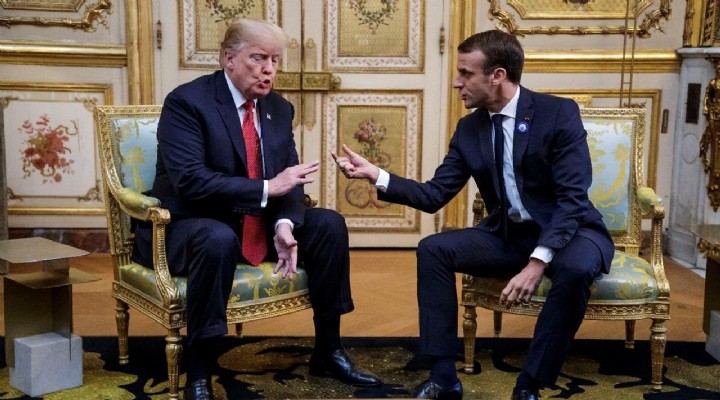 Trump ve Macron Türkiye'yi konuştu!