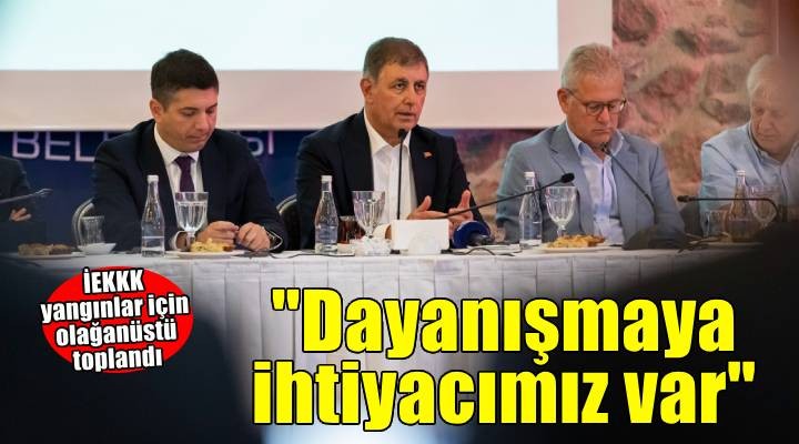 Tugay: Yangın bölgeleri için elimizden geleni yapacağız ama dayanışmaya ihtiyacımız var