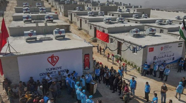 Türk Diyanet Vakfı'ndan Suriye'ye 30 milyon liralık konut!