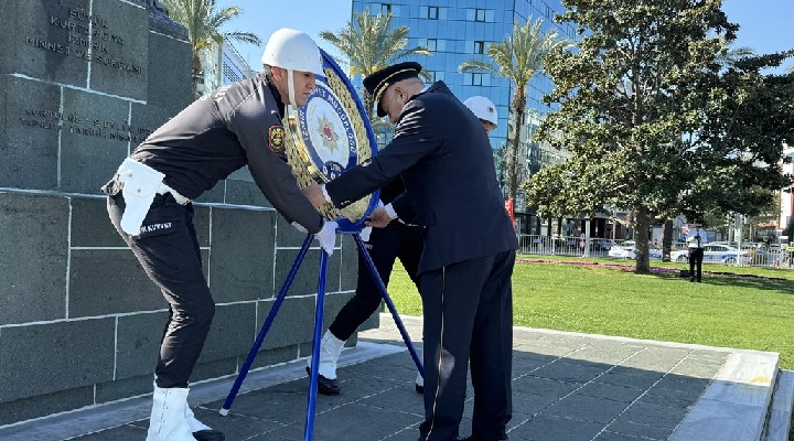 Türk Polis Teşkilatı'nın 179. kuruluş yılı İzmir'de kutlandı