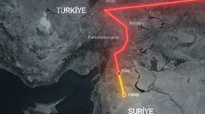 Türkiye- Suriye doğal gaz hattı açıldı