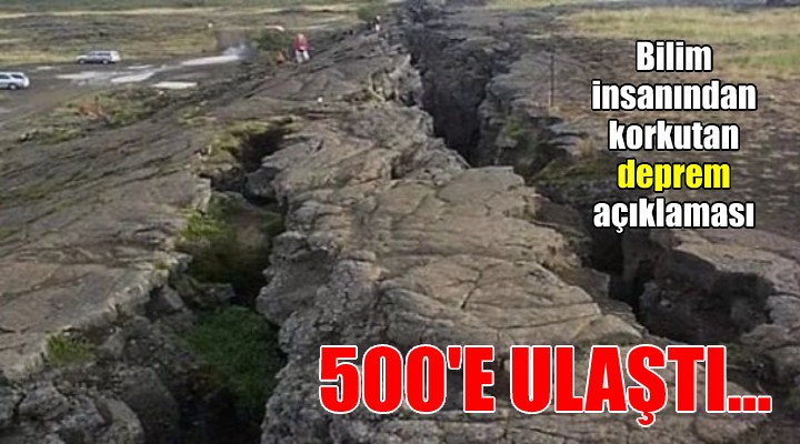 Türkiye'de deprem oluşturabilecek fay sayısı 500'ün üzerine çıktı