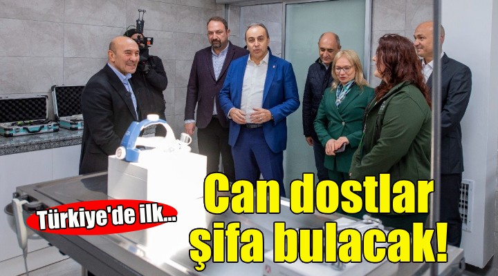 Türkiye'de ilk... Can dostlar şifa bulacak!