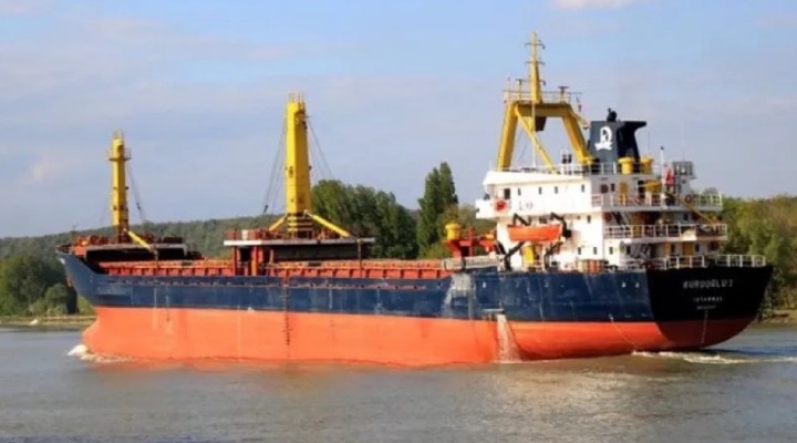 Ukrayna'da Türk gemisi vuruldu!