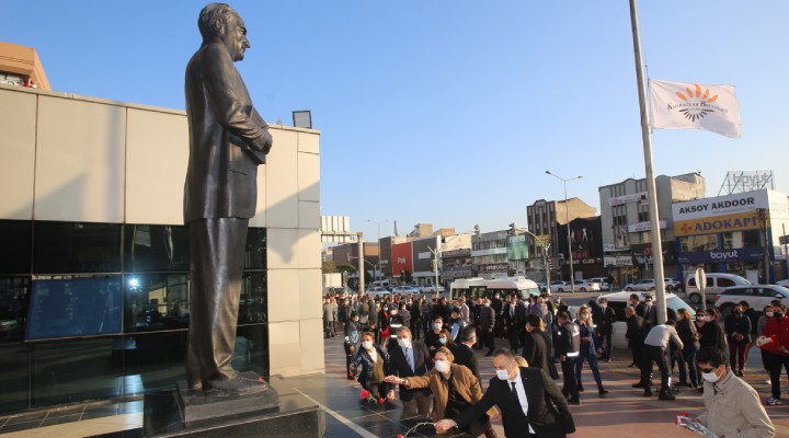 Ulu Önder, Karabağlar'da da özlemle anıldı