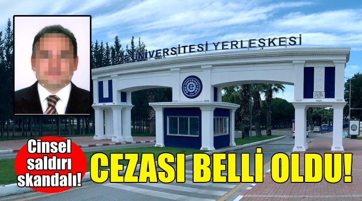 Üniversitede cinsel saldırı skandalı... Profesörün cezası belli oldu!