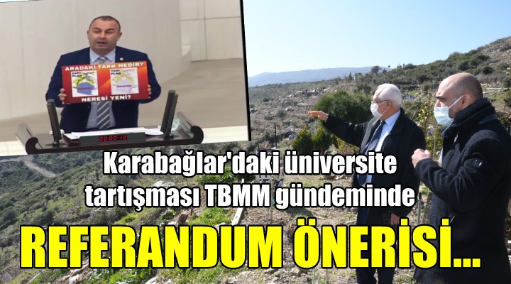 Üniversiteye TOKİ ısrarı TBMM gündeminde... REFERANDUM ÖNERİSİ