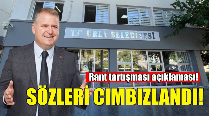 Urla Belediyesi'nden ''rant'' tartışması açıklaması!