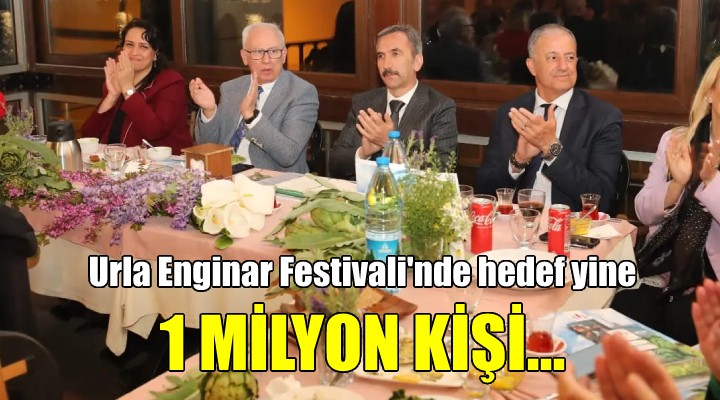 Urla Enginar Festivali'nde hedef yine 1 milyon kişi