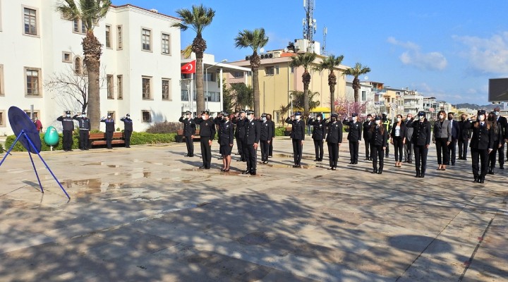 Urla'da, Polis Haftası törenle kutlandı!