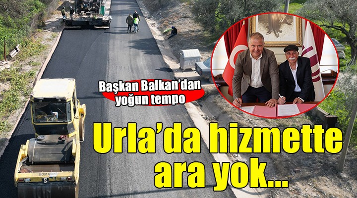 Urla'da borçlar azaldı, çalışmalar arttı...