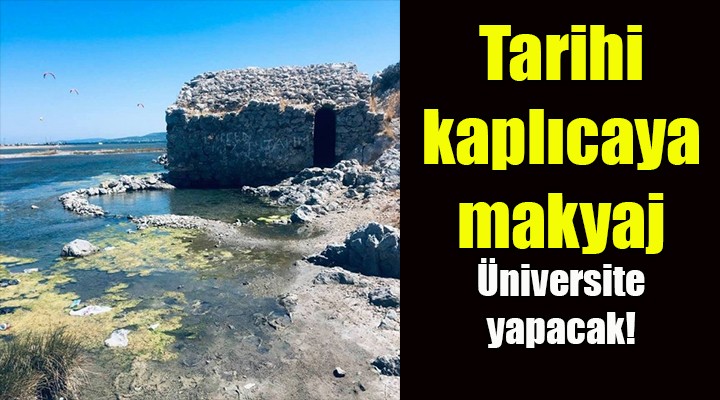 Urla'da harabe kaplıca restore edilecek