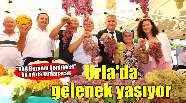 Urla geleneklerini yaşatıyor