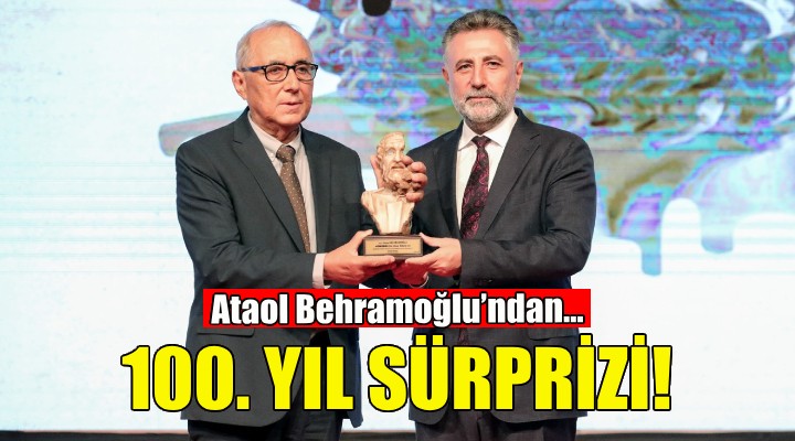 Usta şair Ataol Behramoğlu'ndan ‘100'üncü yıl' sürprizi!