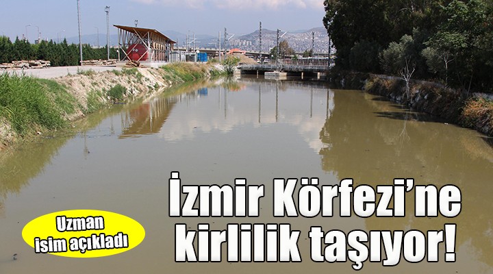 Uzman isim açıkladı... İzmir Körfezi'ne kirlilik taşıyor...