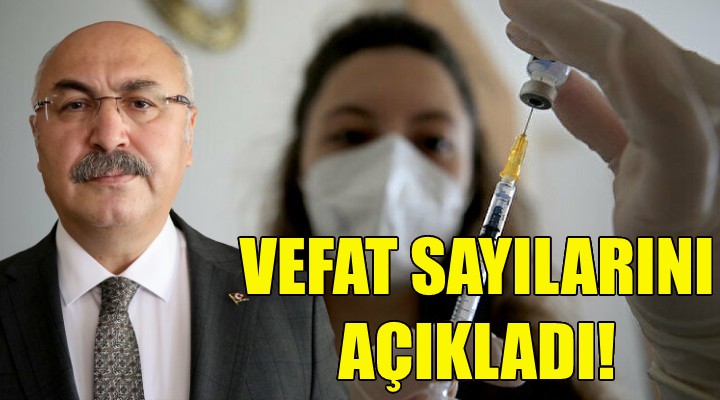 Vali Köşger, İzmir'deki vefat sayılarını açıkladı!